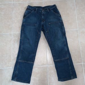 Carhartt Work Jeans - Dark Wash Dungaree Fit